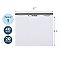 Roaring Spring WIDE Landscape Notepad, College Ruled, 11 x 9.5, White, 40 Sheets/Pad (ROA74500)~#|#~00022E6E-FC20-4320-A60D3832D78FA89B_sc7