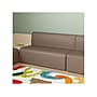 Flash Furniture Bright Beginnings Vinyl Classroom Modular 2-Seater Sofa, Brown (MK-KE15709-GG)~#|#~00318BEA-9958-4C52-A3F2850658610D24_sc7
