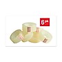 Universal Invisible Clear Tape, 0.75" x 27.78 yds., 1" Core, 6 Rolls/Pack (UNV83410)~#|#~00371AF0-6C14-4AC7-958FB2857AA1A383_sc7
