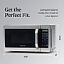Farberware Classic 0.7 Cu. Ft. Countertop Microwave, Brushed Stainless (FMO07AHTBKJ)~#|#~003C1283-275C-4E6B-85FE857E72AC2BE7_sc7