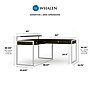 Whalen Asherton 60" W L-Shaped Computer Desk, Fawn Aged Oak (SPUS-ASHD)~#|#~006B7814-AA79-4DB3-B3FA869060251DEF_sc7