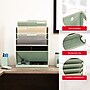 Staples 5-Pocket Plastic Mountable Wall File, Letter Size, Sage Green (ST63893)~#|#~006FDADF-0634-43CA-9BC317797E433CCE_sc7
