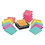 Post-it Super Sticky Pop-Up Notes Dispenser for 3" x 3" Notes, Black, 12 Pads/Pack (DS330-SSVA)~#|#~0095BF8C-51DA-47A7-92B460CFBDBB35AF_sc7
