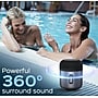 Treblab HD-360 Pro Ultra High-Tech Wireless Bluetooth Portable Speaker, Water Resistant, Black~#|#~009B457E-6B58-4AFC-B077E08A10C9AD25_sc7