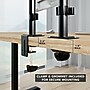 Mount-It! Adjustable Dual Mounts, Up to 32" Monitor, Black (MI-2752)~#|#~00C8BB8E-AD15-4A44-8F1A5402A0D27E68_sc7