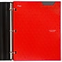 Five Star Stay Put  3-Hole Punched 2 Pocket Plastic Folder, Fire Red (333420D-ECM26)~#|#~00D193B7-F40C-4535-A08F0D5865587C8A_sc7