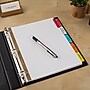 Avery Big Tab Insertable Paper Dividers, 5 Tab, White (11121)~#|#~00D2F898-1705-4487-B56AC7B9BA88E90B_sc7