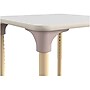 Flash Furniture Bright Beginnings Hercules Square Table, 24" x 24", Height Adjustable, White/Beech (MK-ME088024-GG)~#|#~00DB41F0-1885-4212-B756838DC5D9571A_sc7