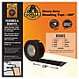 Gorilla Foam Double-Sided Mounting Tape, 1" x 3.33 yds., Black (102441)~#|#~00E255B7-CD34-456E-971627B900D660CE_sc7
