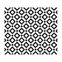 Deflect-O FashionMat Black Diamond Hard Floor Chair Mat, 35" x 40", Low-Pile, Black/White (DEFCM3540BD)~#|#~00E8ED75-FD8B-484C-8B29378DBC259583_sc7