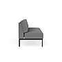 Lesro Darsey Fabric Sofa, Armless, Open House Asteroid/Black (DS1602.SBK-01OHAS)~#|#~00FD25B4-3761-42CA-BB102A10AC0C648B_sc7