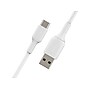 Belkin BoostCharge USB-C to USB-A Charging Cable, 3.3 ft., White, 2/Pack (CAB001bt1MWH2PK)~#|#~00FE150B-6A03-44C5-BB3AAE4611AE4A5A_sc7