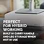 Fellowes Breyta Adjustable Monitor Stand, White (100098565)~#|#~0105F75E-F8DE-440B-BAF7351C7AD50F5E_sc7