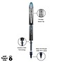 uniball Vision Elite BLX Rollerball Pens, Micro Point, 0.5mm, Assorted Ink, 5/Pack (1832410)~#|#~0107955A-FD6E-41D6-BDA06E1B9D8A0267_sc7
