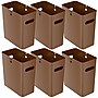 iTouchless SlimGiant Polypropylene Trash Can with no Lid, Toffee Brown, 4.2 gal., 6/Pack (SG105Nx6)~#|#~012177AA-EBBA-4EE1-97C0A988A2D404CD_sc7