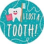 Barker Creek Lost a Tooth Stickers/Badges, 2.37″ Dia., Multicolored, 32/Pack (3200)~#|#~0127157A-12FF-46B9-90B9672AE93D25DC_sc7