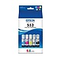 Epson T552 Cyan/Yellow/Magenta/Photo Black/Gray High Yield Ink Cartridge, 5/Pack (T552920-S)~#|#~01363B9D-79C4-429D-AE0543635AE4CD87_sc7