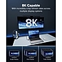 Plugable Thunderbolt 5 3.3ft USB-C to USB-C Cable, Male to Male, Black (TBT5-240W1M)~#|#~013A7456-6231-440F-8768B7D8FB13C5EF_sc7