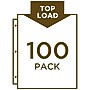 Avery EcoFriendly Recycled Economy Sheet Protectors, 8.5" x 11", Semi-Clear, 100/Pack (75537)~#|#~013C2D58-52B7-4D95-92DA7A86510A3E74_sc7