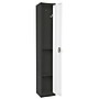 AdirOffice 72" Single Tier Black and White Storage Locker (ADI629-201-B-W)~#|#~013DB870-E412-4309-8C87A3223579BB2E_sc7