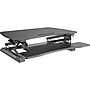 Lorell Active Office Adjustable Gas Lift Monitor Riser Stand, Up to 47" Monitor, Black (LLR99553)~#|#~01601016-D1A2-41AD-A2007FDB892F5B62_sc7