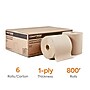 Coastwide Professional™ Recycled Hardwound Paper Towels, 1-Ply, 800 ft./Roll, 6 Rolls/Carton (CW20181)~#|#~0160504F-0BCD-43E7-80CD646EEEFEB8F3_sc7