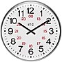 Infinity Instruments Profuse 19" Quartz Wall Clock, Plastic Case, Battery Powered (14246SV-3657)~#|#~01719FDE-55AC-4785-8EDA1C2A99DE481E_sc7