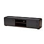 Baxton Studio Rikke TV Stand, Screens up to 78", Gray/Walnut (152-9152-HiT)~#|#~01754F84-3FBB-46B9-91EA8D7E1D0EE71F_sc7