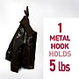 Command Large Hook, 5 lb., Brushed Nickel, 2/Pack (FC13-BN-2ES)~#|#~0176623E-7D3C-4C4B-9729663EC78ACF13_sc7