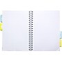 Pukka Pad Pastels 5-Subject Notebooks, 7" x 10", Ruled, 100 Sheets, Assorted Colors, 3/Pack (3032-PST)~#|#~0178B73A-33EB-471A-9EFCF76320E513E4_sc7