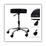 Alera Height Adjustable Lab Stool, Backless, Up to 275 lb, Black Seat, Chrome Base (ALEUS4716)~#|#~017E3028-ED46-4246-91BE1E585BB31F8D_sc7
