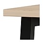 Union & Scale™ Essentials 60"W Single Pedestal Desk, Natural (UN60419)~#|#~0180EAE7-F30E-4B18-B10682B65F8734F7_sc7