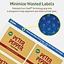 Avery Dissolvable Rectangle Multipurpose Labels, 3" x 3.75", Off-white, 30/Pack (94248)~#|#~019C6D52-CF1D-43FF-8C2B20BC93466B5B_sc7