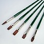 Silver Brush Ruby Satin Size 6 Variety Brush Set, 5/Pack (SLVRS2596)~#|#~019E87E9-B140-4C1E-BBC2EF8AE0A2151C_sc7
