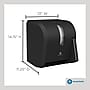 Georgia-Pacific Manual Hardwound Paper Towel Dispenser, Black (54338A )~#|#~01B19301-3C88-40EB-854EA933391C223A_sc7