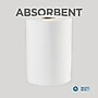 Pacific Blue Basic Recycled Hardwound Paper Towels, 1-ply, 350 ft./Roll, 12 Rolls/Carton (28706)~#|#~01B1E17A-E80D-4949-9AC90760F842DC5B_sc7