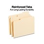 Staples 30% Recycled Reinforced File Folders,1/3-Cut Tab, Letter Size, Manila, 250/Box (ST502677/502677)~#|#~01C85B57-F2C2-4E36-93A5FADAAB17785F_sc7
