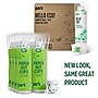 Perk Eco Compostable Paper Hot Cups, 10 Oz Disposable Cups for Hot Beverages, White/Green~#|#~01D81924-1E01-40F7-958FEA1918833157_sc7