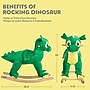 Happy Trails Dinosaur Rocker, Green/Yellow (80-BF014)~#|#~01DC493B-6260-40A9-AA7F10652274A235_sc7