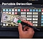 Dri Mark Dual Detector Counterfeit Pens Compartments, Black/Green, 6/Pack (DRI-351UV6)~#|#~01E8BC91-D69E-4065-9C40C9F1B66870F0_sc7