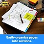 Post-it Tabs, 2" Wide, Solid, Assorted Colors, 30 Tabs/Pack (686-ROYGB)~#|#~02002823-ADBD-4897-AA488B18AED75DC9_sc7