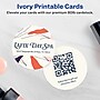 Avery Integrated Cards, 2" Dia., Matte Ivory, 600/Box (95268)~#|#~0201C2BC-8994-4F34-B46EC6534F2CF353_sc7
