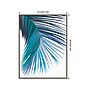 Amanti Art Retro Palm Leaf II Cool, Canvas, 23" x 30" (A42675516436)~#|#~020FBA34-82AF-47A8-B8980EBD93B8E4A5_sc7