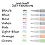 uni-ball 207 Fashion Retractable Gel Pens, Medium Point, 0.7mm, Assorted Ink, 8/Pack (1739929)~#|#~02263D71-C5CD-4BB5-986D3B882818FDCF_sc7