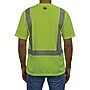Ergodyne GloWear 8282 High Visibility Short Sleeve T-Shirt, ANSI Type R Class 2, Lime, 2XL (21836)~#|#~022D6195-29A1-4A28-94AD3F3C2CC54C5E_sc7