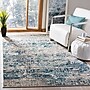 Safavieh Madison Collection 8' x 8' Square Indoor Area Rug, Machine Made, Grey/Blue (MAD460K-8SQ)~#|#~023AFF74-5083-4EFD-B025CE7B6658D5CC_sc7