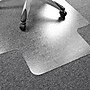 Floortex Ultimat Cleartex Carpet Chair Mat with Lip, 48" x 53", Designed for Medium-Pile Carpet, Clear Polycarbonate (1113423LR)~#|#~024A551A-8A45-49A6-87B194E743CA538B_sc7