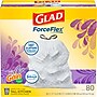 Glad ForceFlex Tall Kitchen Drawstring Trash Bags, 13 Gallon, Gain Lavender with Febreze Freshness, 80 Count (78533)~#|#~025C46C9-32BE-454B-801AF1E5D4EF4681_sc7
