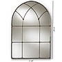 Baxton Studio Tova Wall Mirror, Metal, 47.05" x 31.89" (150-9054-HiT)~#|#~026598DE-C0E2-45EC-9AE556330684F2E7_sc7