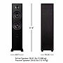Fluance Ai81 2-Way Floorstanding Tower Speakers with 150W Built-in Amplifier, Black Ash (AI81)~#|#~026A87A9-D920-471D-9776ED840680C5F2_sc7